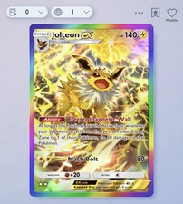 Pokemon Jolteon ex - Rainbow Rare - 2 Star - ENG - Pokemon TCG Pocket picture
