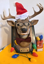 Holiday Time Jonathan Deer The III  Motion Activated Sings Talks TLC VIDEO Cute picture