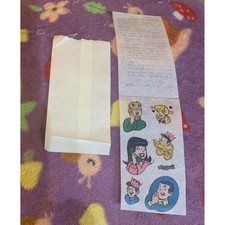 Vtg 1969 Archie Comics Trademark Rub-Ons Sheet & Original Envelope COMPLETE picture