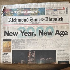Richmond Times-Dispatch January 1st, 2000 picture