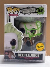 SIGNED Funko Pop BEETLEJUICE  - BEETLEJUICE chase #1689 -  COA AUTHENTICATED picture