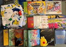 50 + Piece Vintage Pokemon Memorabilia Lot of 50+ So Much Cool Stuff FINAL LOT picture