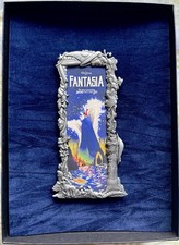 Artland Fantasia Sorcerer Mickey Framed Disney Pin Ben Harman Series LE 75 picture