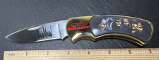 1998 DAVID MANN BROTHERHOOD OF BIKING EASYRIDERS KNIFE BY HAMILTON N68 picture