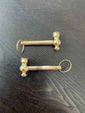 2 PCS portable key chain herb tobacco smoking metal pipe w 10 brass screen picture
