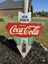 Vintage Original 1930s Coca Cola Kay Display Advertising Sign Soda Coke RARE picture