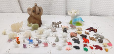HUGE VINTAGE ELEPHANT LOT 53 PIECES TRUNKS UP  picture