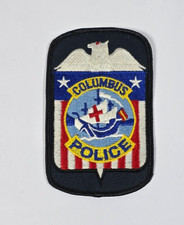 COLUMBUS, OH OHIO POLICE SHOULDER PATCH - STATE CAPITAL - NEW CONDITION picture