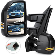 Towing Mirrors for Ford F-150 2015 2016 2017 2018 2019 2020 Power Heated Tempera picture