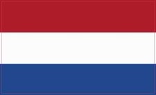 5in x 3in Netherlands Flag Sticker Car Truck Vehicle Bumper Decal picture