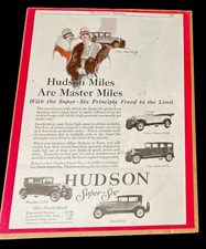 Hudson Super-Six 1929 Original Print As The American Magazine Hudson Super Six  picture