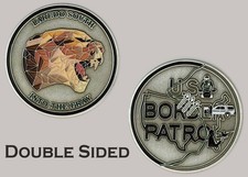 US Border Patrol Laredo South Cougar Into The Fray Challenge Coin  J#13 picture