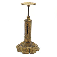 Victorian Brass Letter Postal Scale Birmingham R W Winfield Registered 1840 picture