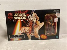 1998 Hasbro Star Wars - Kaadu and Jar Jar Binks Playset - Episode One picture