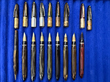 Lot 8 Sheaffer Triumph Lifetime Fountain Pens 14K Nibs for Restoration picture