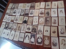 vintage 60 cdv photos lot Civil Ware era and later no soldiers picture
