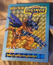 1999 Bandai Digimon Digital Monsters MetalGreymon ID #54 Hologram Card picture