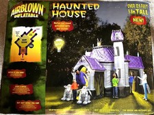 RARE 2006 Gemmy Giant Walk-Through Haunted House Inflatable 17FT picture