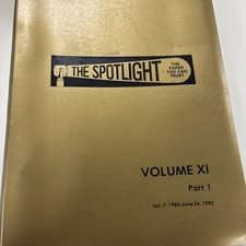 THE SPOTLIGHT newspaper January 7 1985- June 24 1985 23 Issues picture