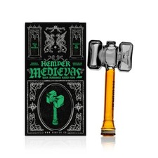 Hemper Medieval Warhammer Glass Hand Pipe – 4″ picture