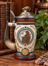 Bradford Exchange Buffalo Nickel Indian Head Stein Limited Ed COA 2014 Low No picture