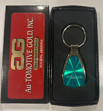 Chrysler Keychain & Keyring - Green Metallic Teardrop Key Chain picture