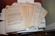 New York Central Railroad Ephemera Lot 70+ pages w/Bagman Questionaire 1947 picture