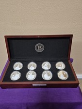 Bradford Authenticated - 50th Anniversary Apollo Race to the Moon Coin Set picture