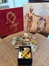 Authentic Disney Pins and Puzzle + 50th anniversary Book of ILM + Vinyl Record  picture