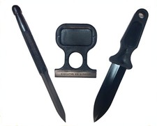 Covert Tactical Spike, letter Opener and Ice Scraper set Non-Metallic Polyresin picture