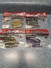 4 Vintage Jackall Super Cross Tail Shad 3
