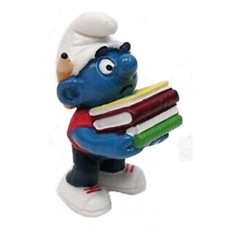 20464 Studious Smurf RETIRED Smurfs Schleich Puffo Schtroumpf Schlümpf toys picture
