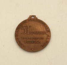Vintage 1978 Medal 51st National Alpine Meeting Modena 32mm picture