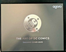 2025 Agoro Art of DC Comics Mint Trading Coins EMPTY BOX/BOOK - NO COINS picture