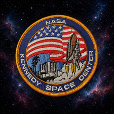 NASA - KENNEDY SPACE CENTER KSC OFFICIAL SPACE PATCH- 3.5” picture