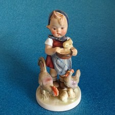 60s Vintage Goebel MJ Hummel FEEDING TIME 199 5.5