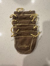 *5 PACK* Crown Royal Bags Mini 50ml Shooter Tiny Small Size Choice of Color 4