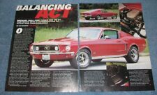 1968 Ford Mustang GT Fastback Article 