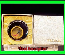 Unique Vintage Fly Fishing See-Through Round Prince Lighter With Box - VERY RARE picture