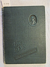 WASHINGTON, INDIANA HIGH SCHOOL YEARBOOK. THE 1938 