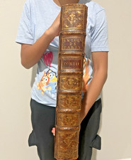 1750 HISTORY & ANTIQUITIES OF PARIS Henri Sauval Folio Illustrated Antique Book picture