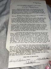 New York City McAlpin Literary Society Letter: President McKinley Assassination picture