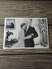 Vintage Black & White Photo Of President Gerald Ford & First Lady Betty Ford In picture