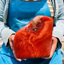11.6LB TOP Natural Red jasper Quartz Crystal mineral specimen Healing Decoration picture