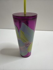 Starbucks 2024 Magenta Dichroic Magnolia 24 Oz Venti Cold Tumbler Spring picture