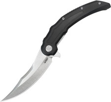 Kubey Wave Crest Linerlock Black G10 Folding Knife picture