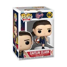 Funko POP Caitlin Clark Figure 02 WNBA Indiana Fever Iowa Hawkeyes + Protector picture