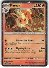 Flareon (Cosmos Holo) 167 Scarlet & Violet Promo #4 picture