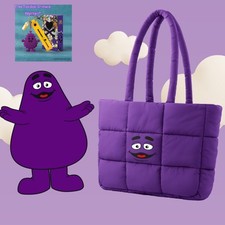McDonald's Grimace Padding Bag Padded Shoulder Bag Fits a 15