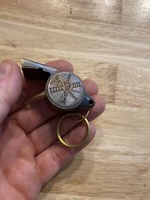 Fire Whistle Fireman Firefighter Chief Hook N’ Ladder FDNY Department BRASS GIFT picture